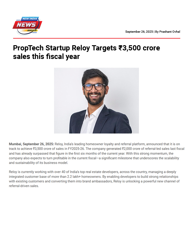 NEW INDIA NEWS SERVICE