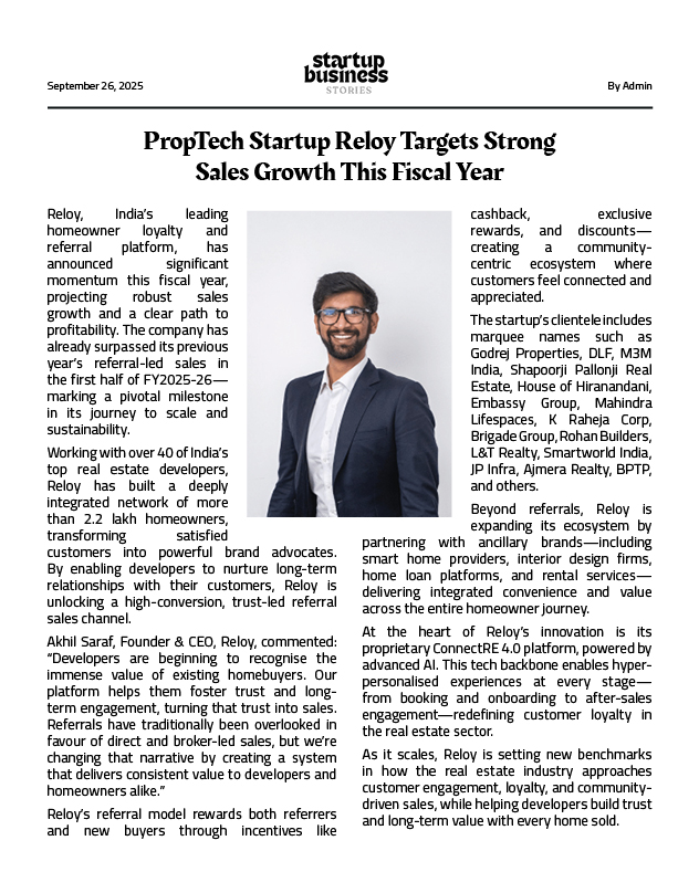 STARTUP BUSINESS STORIES